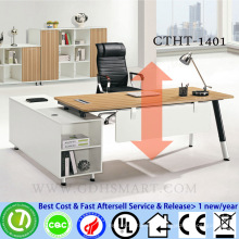 CTHT-1401 manual screw height adjustable table height adjustable laptop desk for all height